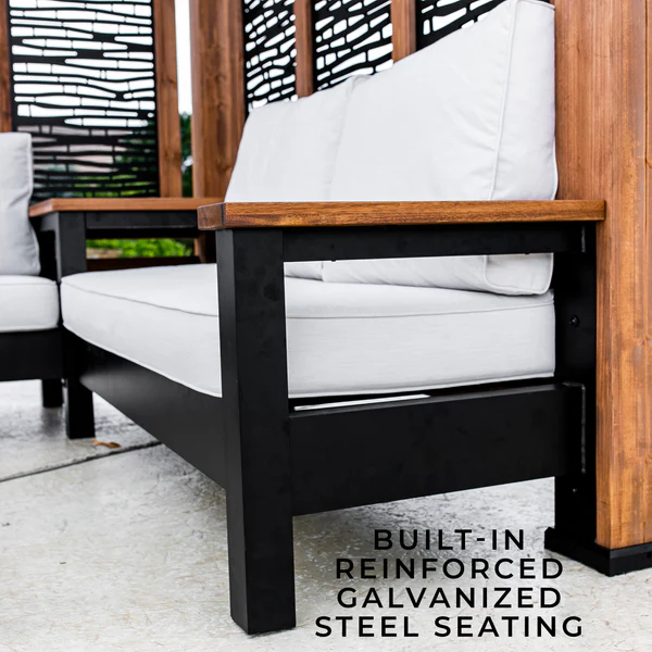 Reinforced outdoor seating detail